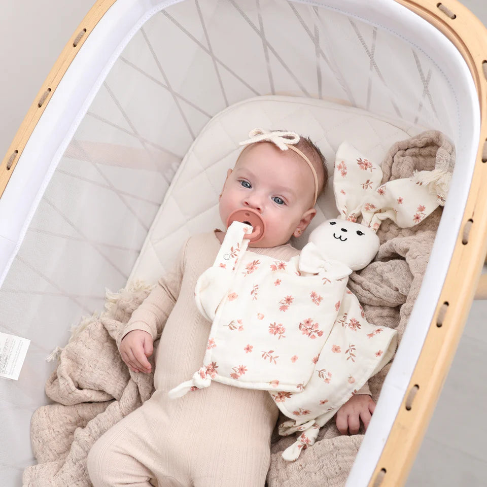 Baby Girl Snuggle Lovey Blanket Girl Floral Adora
