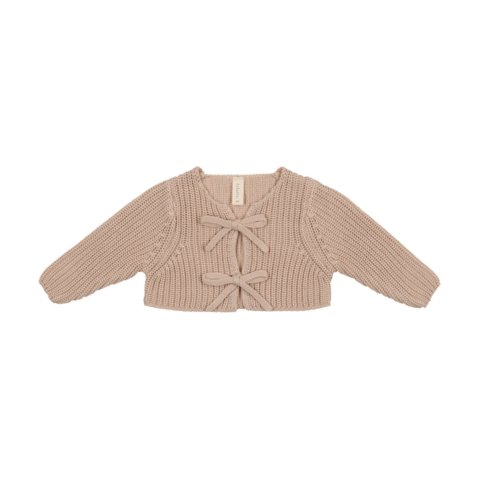 Baby Girl Sweater | Chunky Knit Shrug | Petal | Lil Legs | AW23