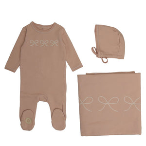 Baby Girl Layette Set | Corded Charms | Orchid Pink | Mon Tresor | AW26