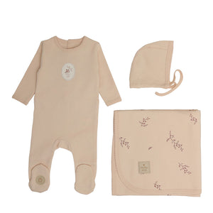 Baby Girl Layette Set | Cottage Comfort | Barely Pink | Mon Tresor | AW26