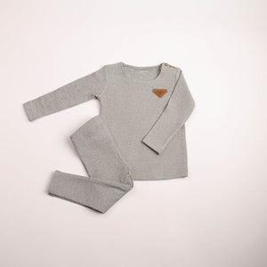 Baby Boy 2 Piece Outfit | Cozy Cotton Collection Loungewear | Fern | Bee and Dee | AW26