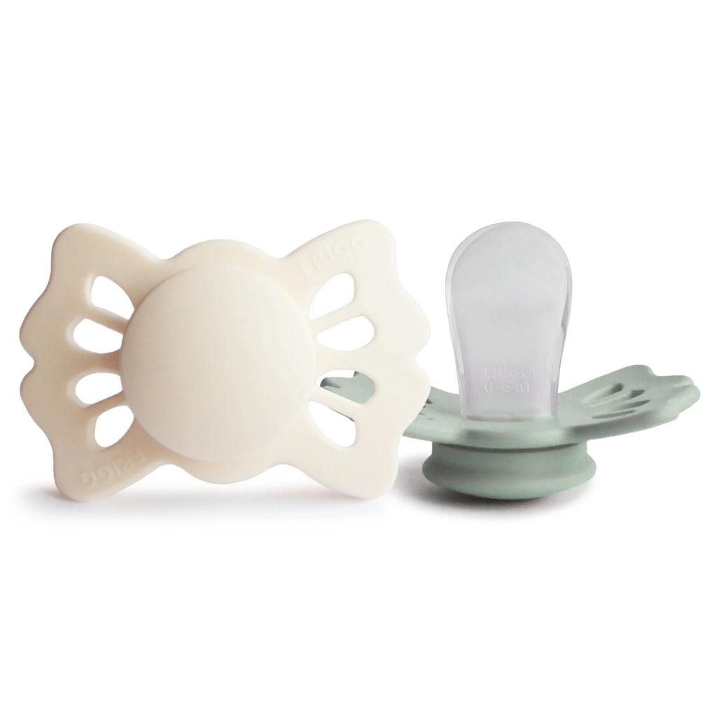 Baby Pacifier | Lucky Symmetrical Silicone Pacifier 2-Pack  | 0-6 Months Frigg