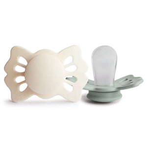 Baby Pacifier | Lucky Symmetrical Silicone Pacifier 2-Pack  | 0-6 Months Frigg