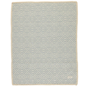 Baby Boy Blanket | Crochet | Sky Blue | Bebe Organic