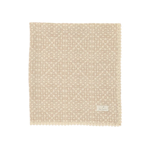 Baby Boy Blanket | Crochet | Taupe | Bebe Organic