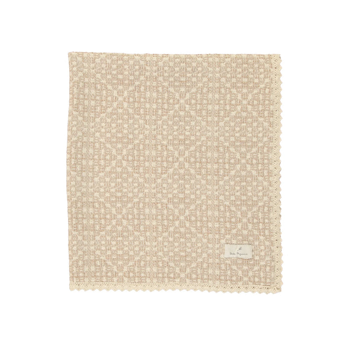 Baby Boy Blanket | Crochet | Taupe | Bebe Organic