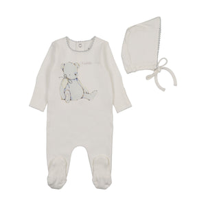 Baby Boy Layette Set | Cuddle Time | Chalk White | Bee and Dee | SS26