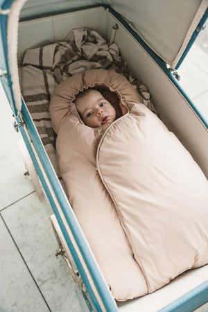 Baby Bunting | Carriage Sack | Baby Pink| Ibis | AW26