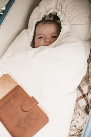 Baby Bunting | Carriage Sack | Winter White | Ibis | AW26