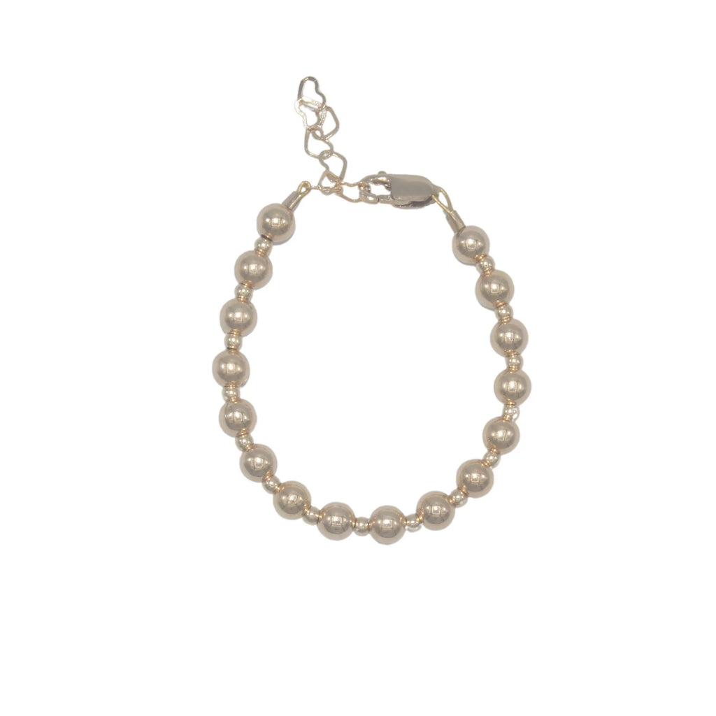 Baby Bracelet | Gold Bead Pattern | Lil Charms