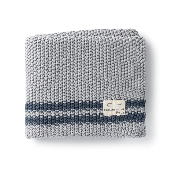 Knit Baby Blanket | Marici | Cool/Blue | Domani Bebe