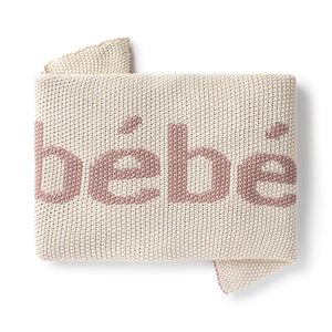Knit Baby Blanket | Bebe | Blush | Domani Bebe