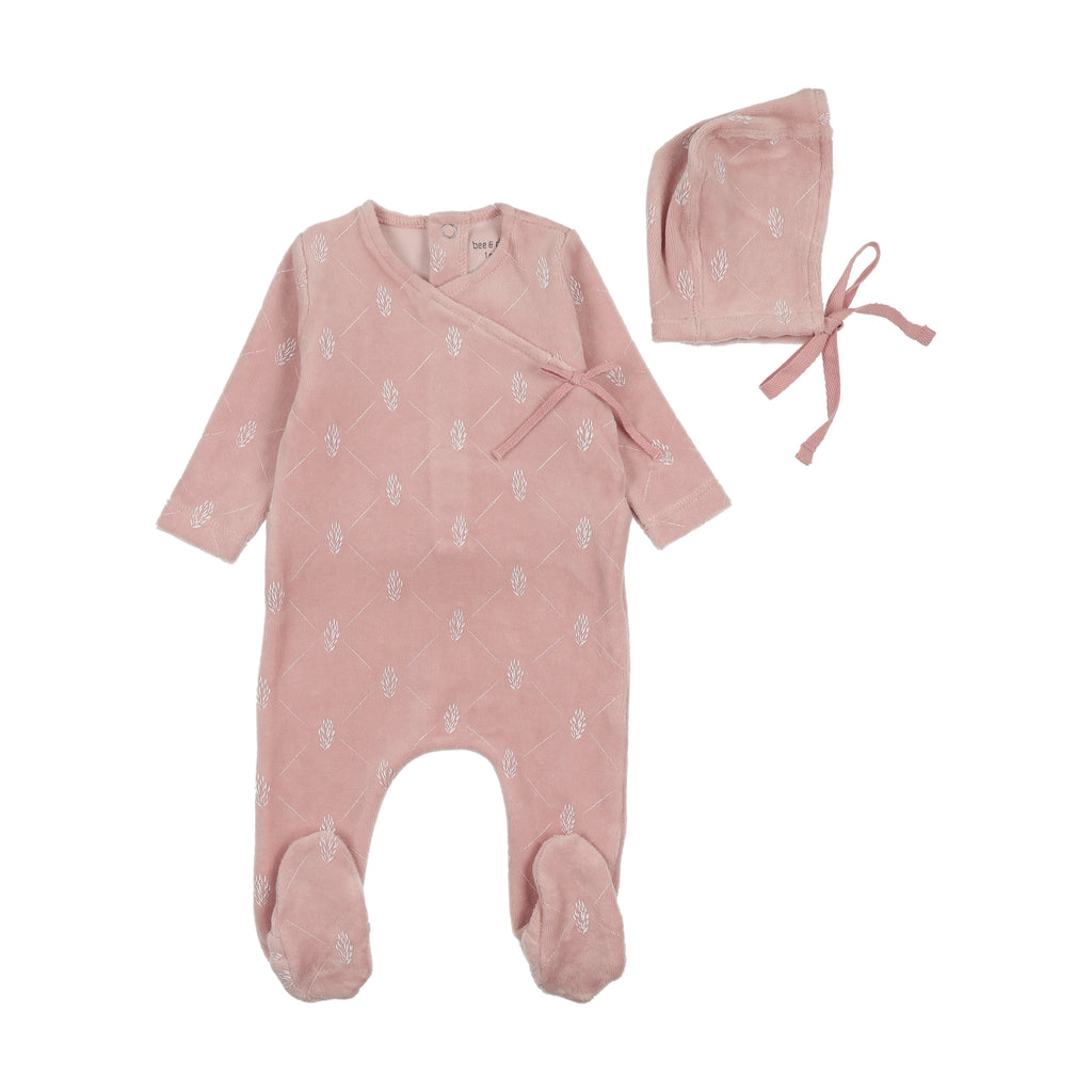 Baby Girl Layette Set | Diamond Cone | Darling Pink | Bee and Dee | AW25