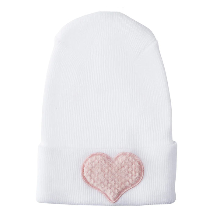 Baby Hospital Hat | Adora | Fuzzy Blush Heart