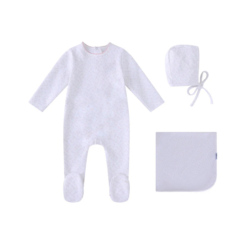 Baby Girl Layette Set | All Over Floral Print | Minilabel | SS26