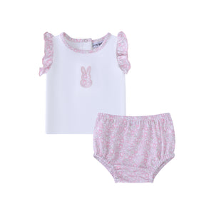 Baby Girl Two Piece Set | Liberty Bunny | Minilabel | SS26