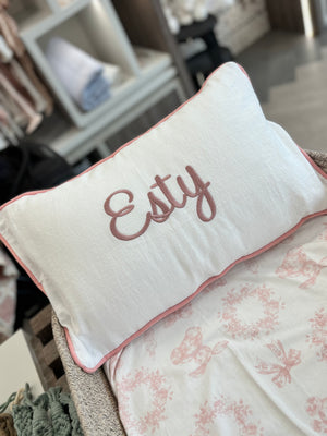 Piped Pillow Covers | 3 Colors | Levi and Lane Blanks