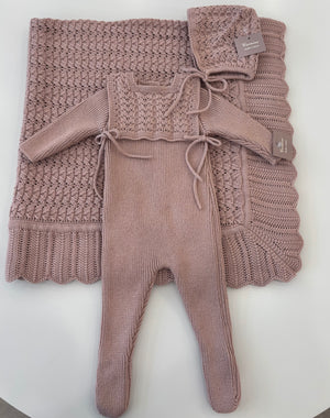 Baby Girl Layette Set | Rose | Carmina | AW26
