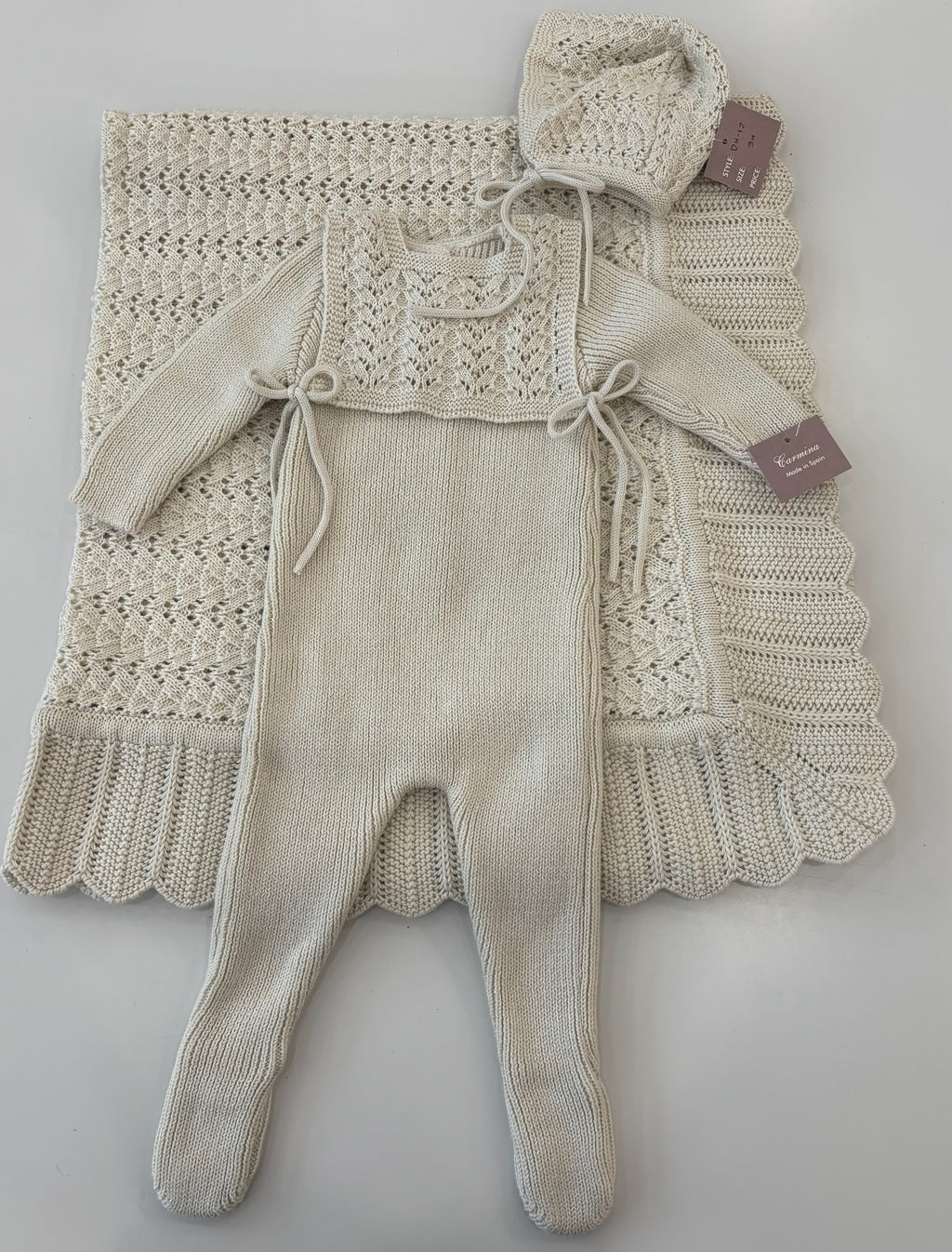 Baby Boy Layette Set | Butter | Carmina | AW26