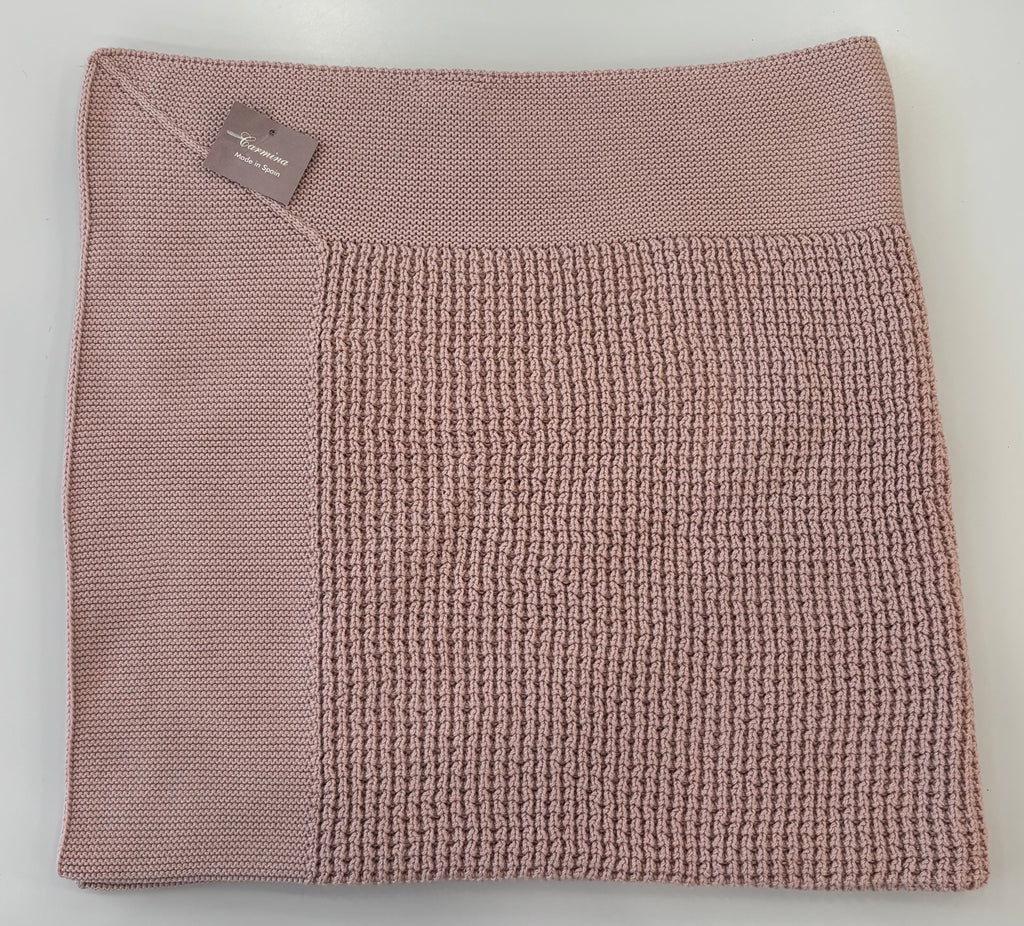 Baby Girl Blanket | Pink | Carmina | AW26