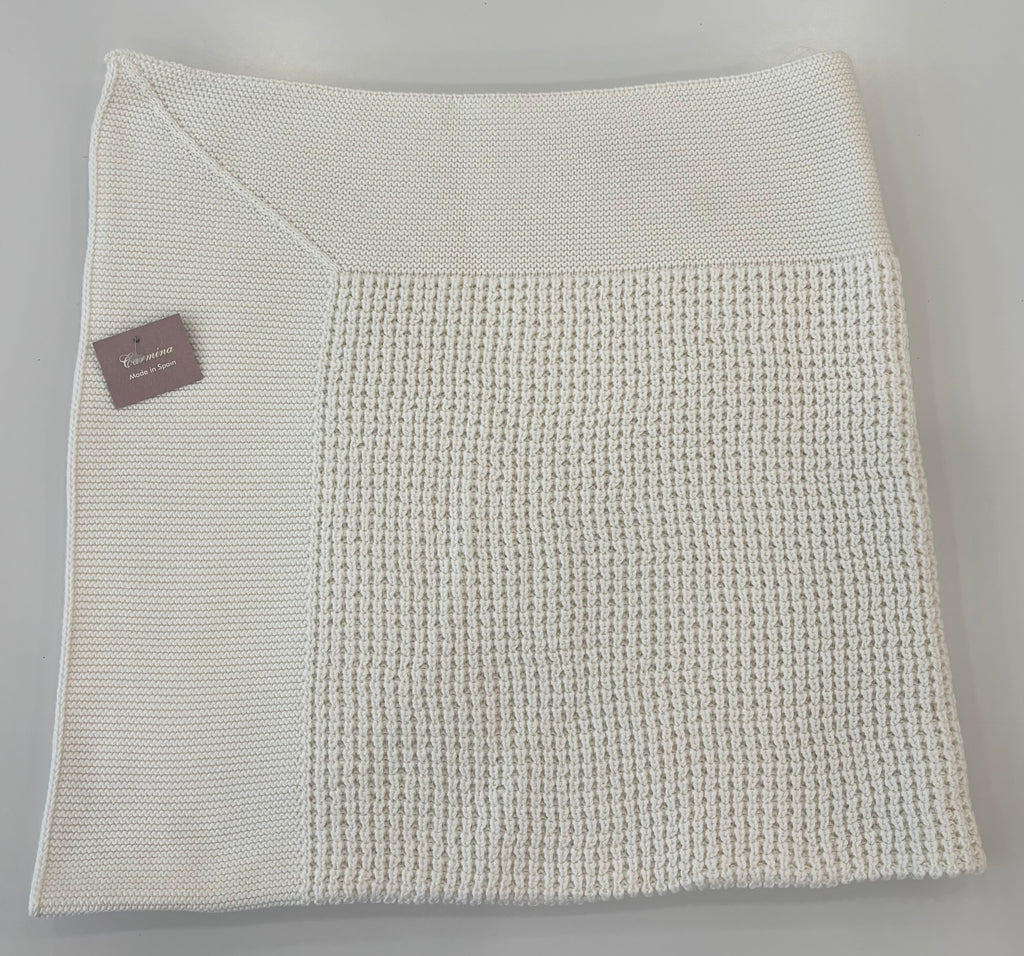 Baby Neutral Blanket | Ivory | Carmina | AW26
