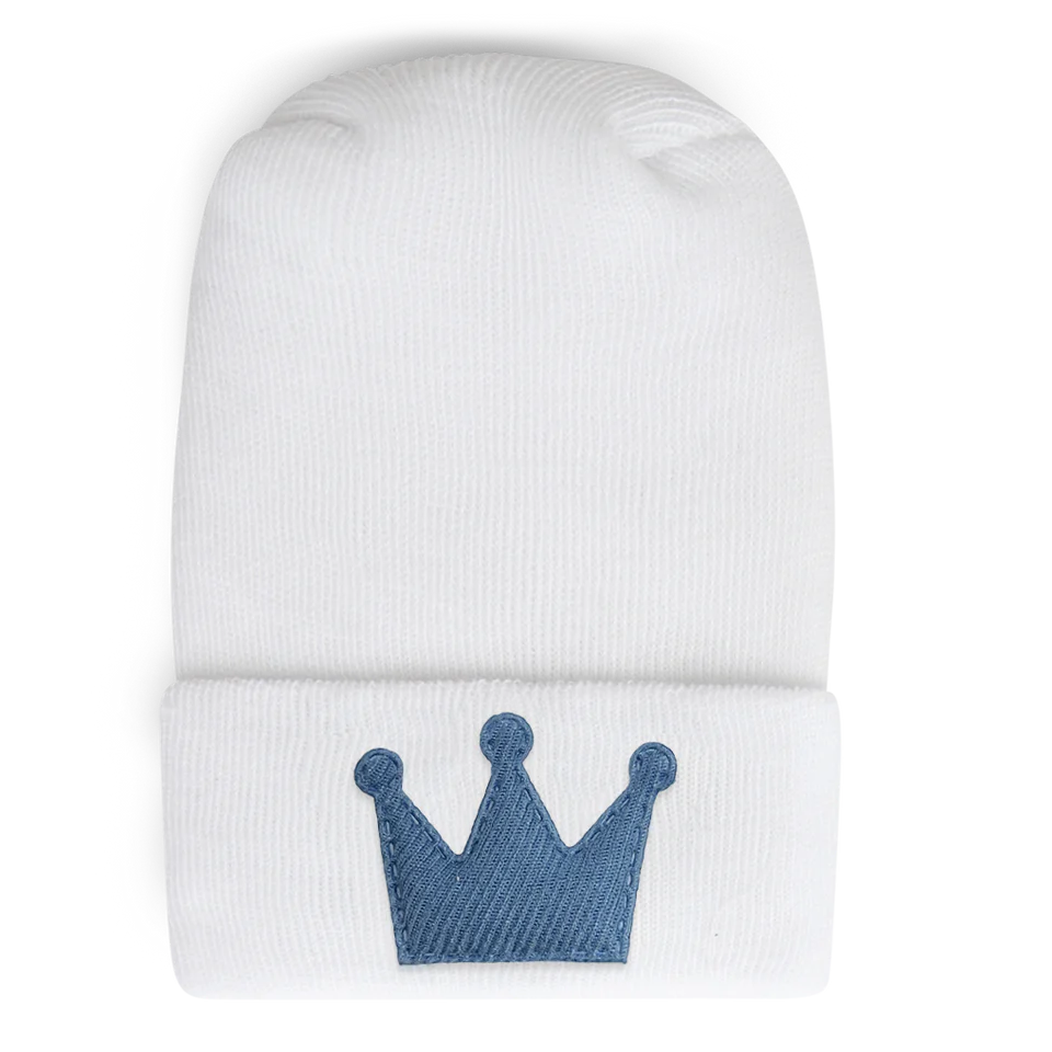 Baby Hospital Hat | Adora | Weave Denim Crown