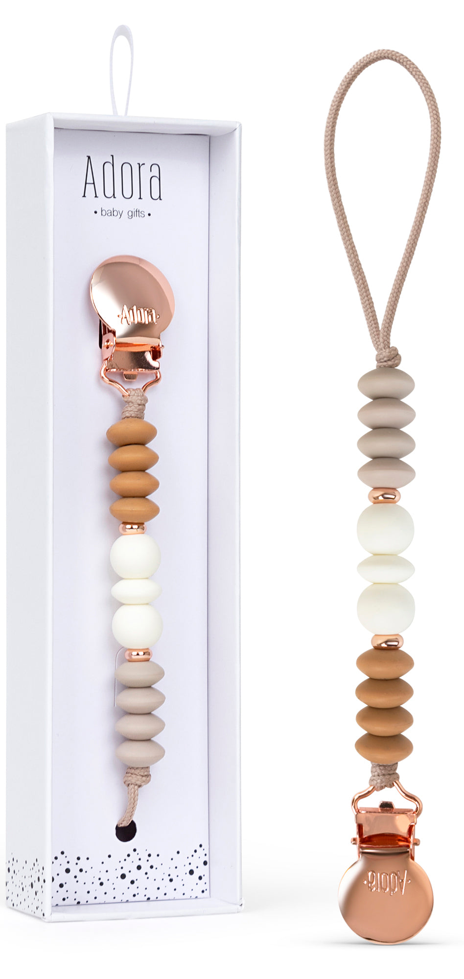 Baby Pacy Clip | Trio | Adora | Luggage Trio