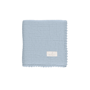 Baby Boy Blanket | Lumi Blanket | Chenille Atlantic | Bebe Organic | AW26