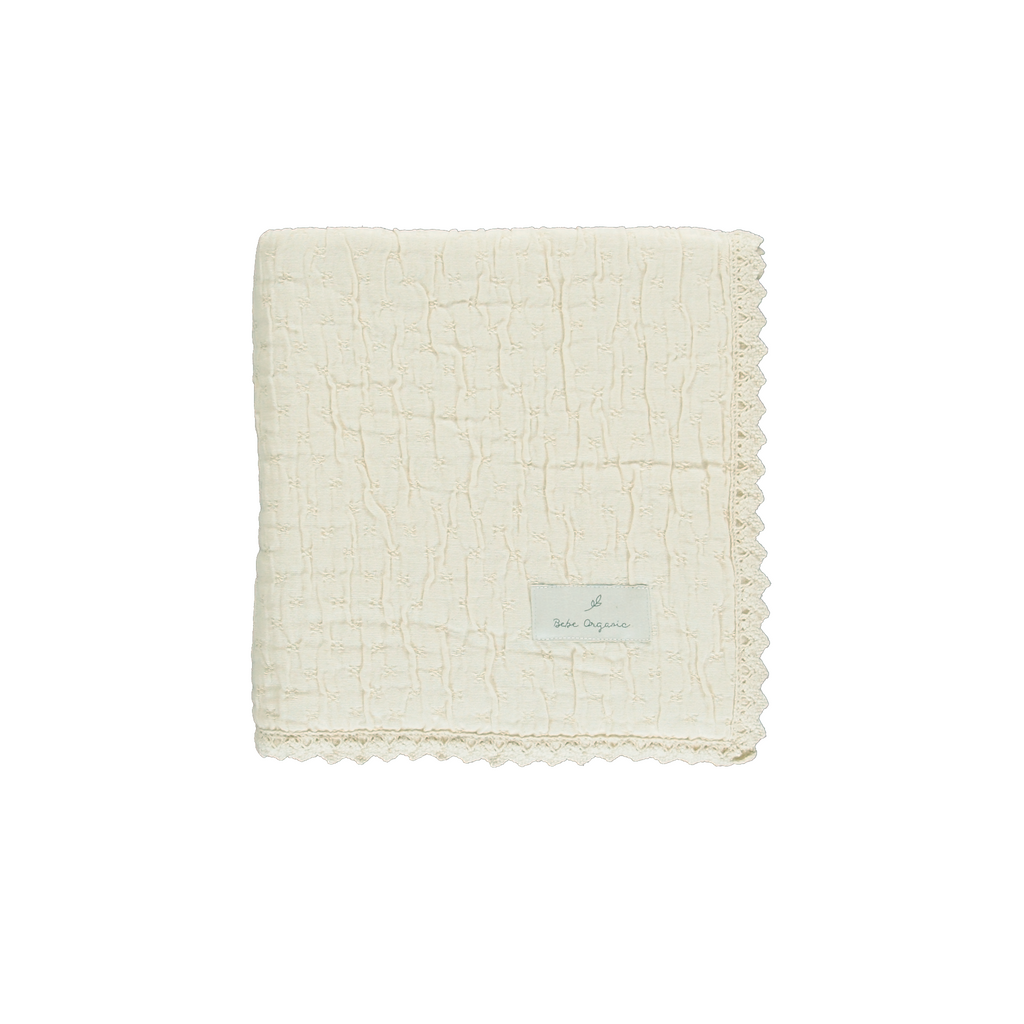 Baby Neutral Blanket | Lumi Blanket | Chenille Natural | Bebe Organic | AW26