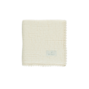 Baby Neutral Blanket | Lumi Blanket | Chenille Natural | Bebe Organic | AW26