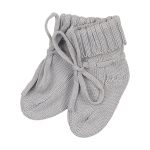 Seed Stitch Booties | 4 Colors | Mema Knits