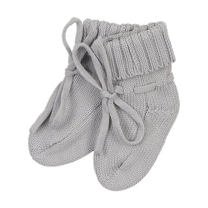 Seed Stitch Booties | 4 Colors | Mema Knits