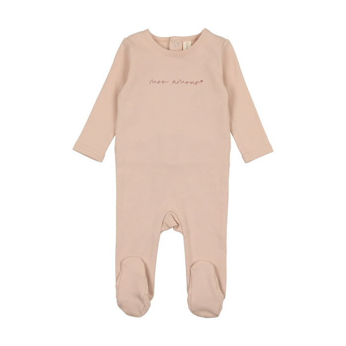 Baby Girl Footie | Mon Armour | Pink | Lil Legs
