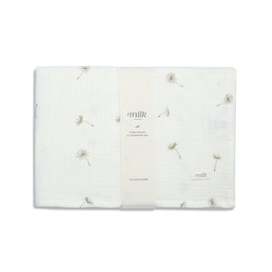 Muslin Swaddle |  Wildflower Ivory | SS26 | Milk Denmark