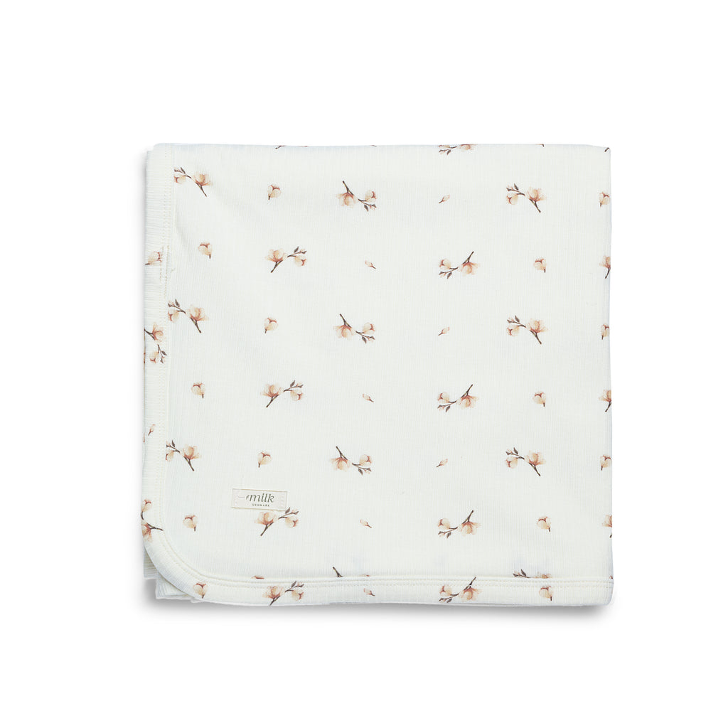 Swaddle Blanket |  Blossom Ivory | SS26 | Milk Denmark