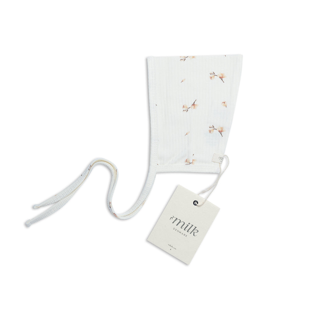 Baby Bonnet | Pixie Blossom Ivory | SS26 | Milk Denmark