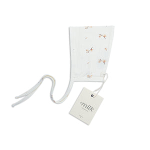 Baby Bonnet | Pixie Blossom Ivory | SS26 | Milk Denmark