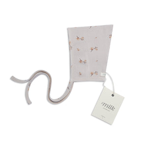 Baby Bonnet | Pixie Blossom Oat | SS26 | Milk Denmark