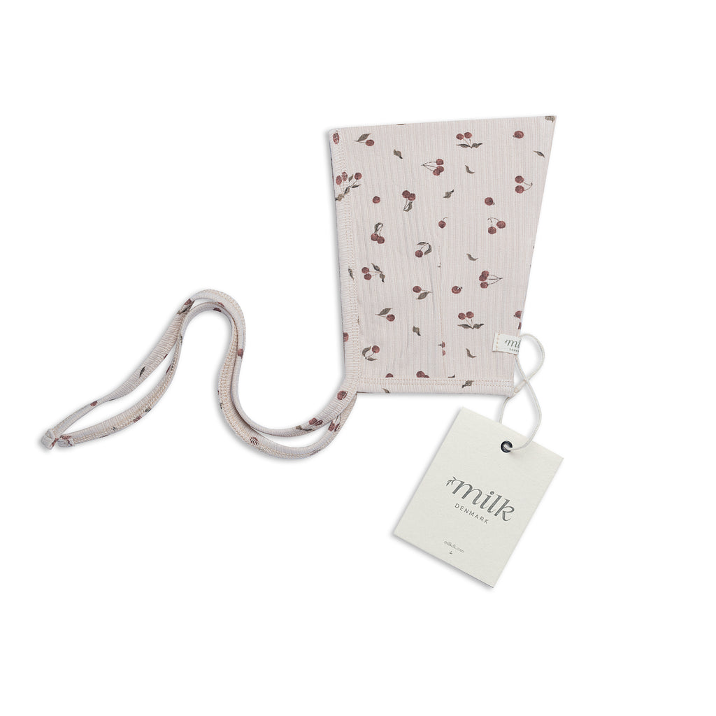 Baby Bonnet | Pixie Cherry | SS26 | Milk Denmark