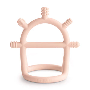 No-Drop Sensory Teether | 2 Colors | Mushie