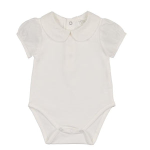 Baby Girl Onesie | Puff Sleeve | Peluche | SS26