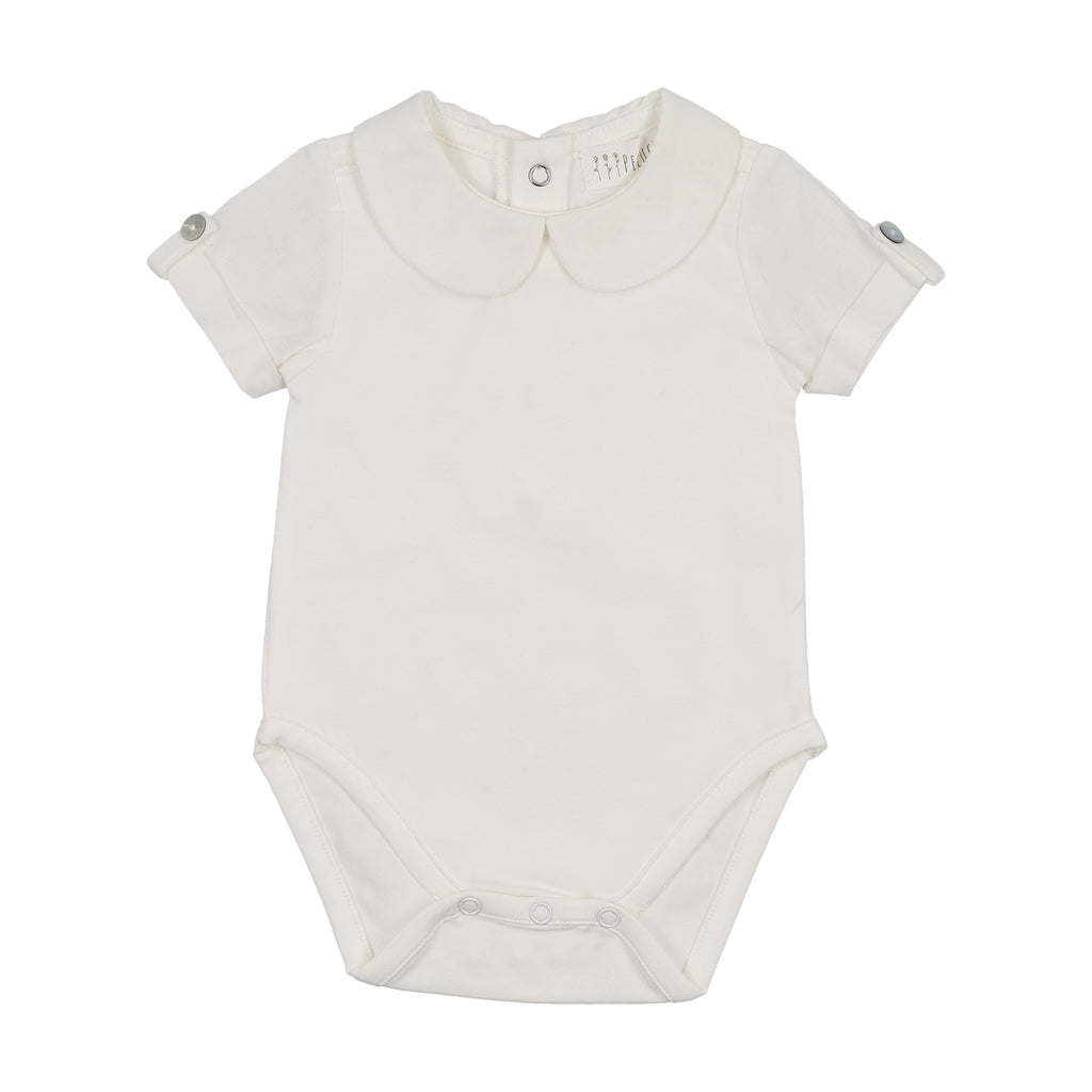 Baby Boy Onesie | Rollover Sleeve | Peluche | SS26