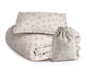 Baby Girl Crib Bedding |  Keepsake | SS26 | Milk Denmark