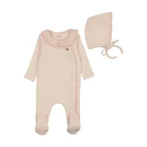 Baby Girl Layette Set | Pleated Collar Wrap | Pinkalicious | Bee and Dee | SS26