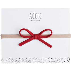 Mini Classic Headband | Adora | Red