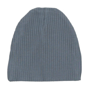 Baby Boy Footie + Hat | Side Snap Rib | French Blue | Lil Legs | AW23