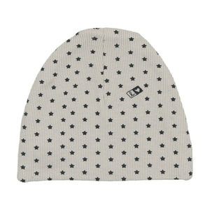 Baby Boy  Footie + Hat | Ribbed Star | Cloud/ Navy | Lil Legs | AW23