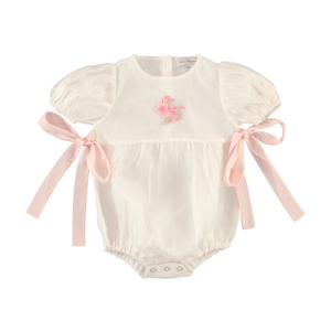 Baby Girl Romper | Rose | Fairy Boutique | Bebe Organic  | SS26
