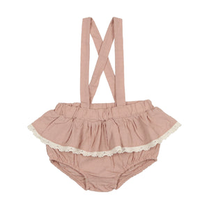 Baby Girl Bloomer Set | Suspender Bloomer | Pink  | Lil Legs