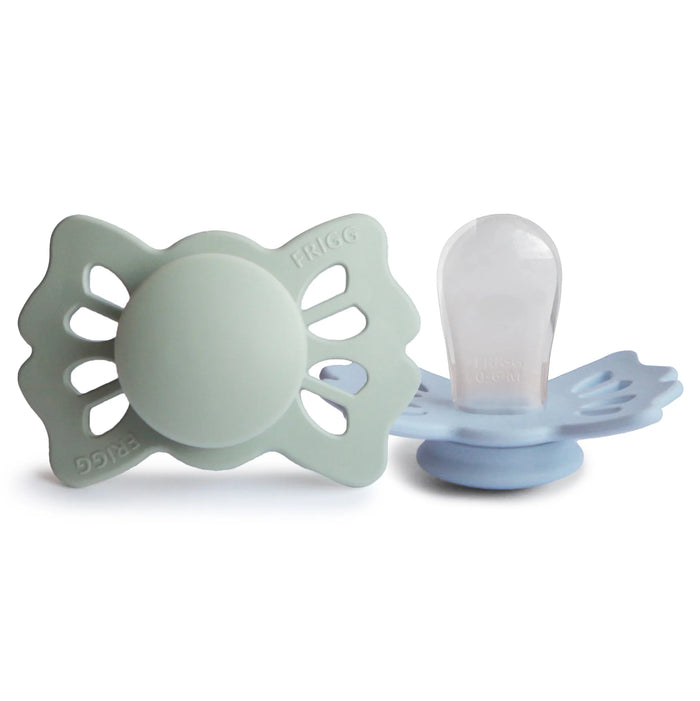 Baby Pacifier | Lucky Symmetrical Silicone Pacifier 2-Pack  | 0-6 Months Frigg